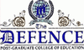 Defence Post Graduate College of Education_logo