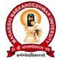 Maharishi Markandeshwar University_logo